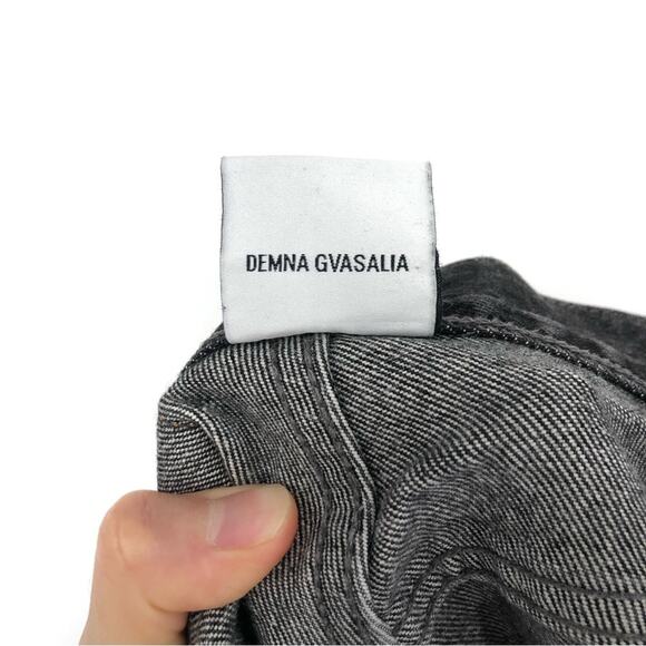 VETEMENTS x LEVI'S 2018 Reworked Zip Jeans Washed Black S - Picture 7 of 14